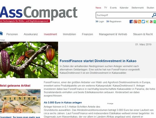 AssCompact berichtet über KakaoDirektinvest II